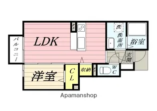 アリビオ手形【1階】の間取り