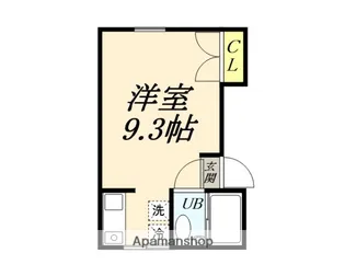 シオン秋田(田中)【201号室】の間取り