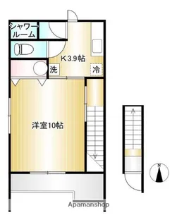 ロイヤルポートⅡ【2階】の間取り