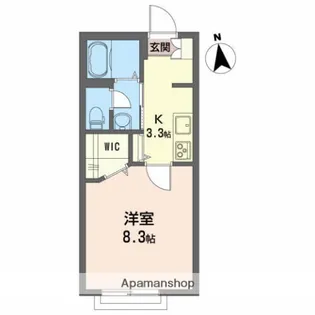 リアン【101号室】の間取り