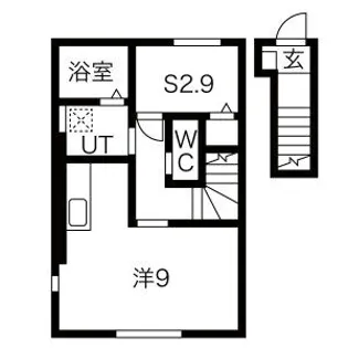ポミエ【2階】の間取り