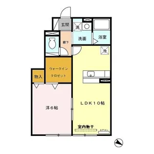 セジュールHIROーAKI【1階】の間取り