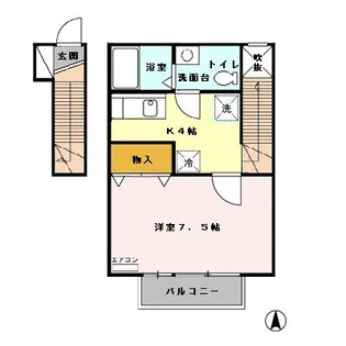コートビレッジ山王 Ⅱ【2階】の間取り