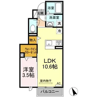 シャルマン・G【1階】の間取り