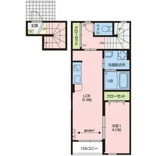 SERESTA吉岡(セレスタヨシオカ)【2階】の間取り