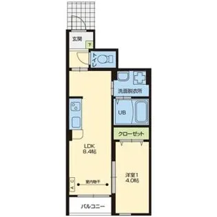 SERESTA吉岡(セレスタヨシオカ)【1階】の間取り