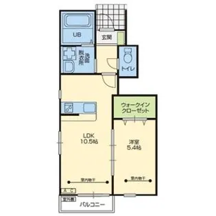 MAISON DE AVANCEE(メゾンドアヴァンセ)【1階】の間取り