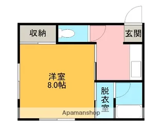 メゾンド・カルム【2階】の間取り