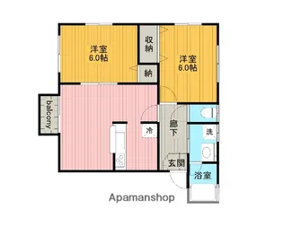 アーバンライフ 21【1階】の間取り