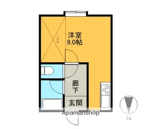 浜松ハイツⅡ【1階】の間取り