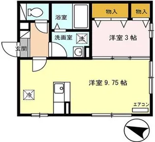 マノワール・リヴィエール Ⅱ【1階】の間取り