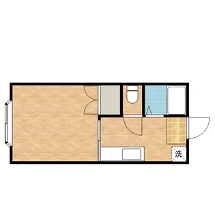 AVENUE・F5【203号室】の間取り