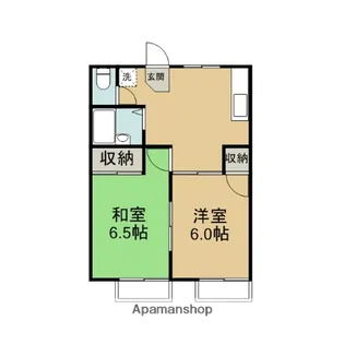 サンハイム【1階】の間取り