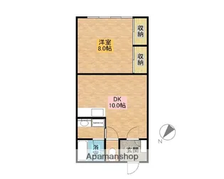 平成ハイツ【205号室】の間取り