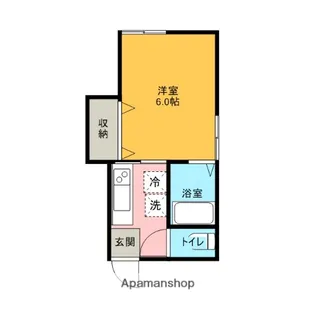 シルクコーポ【5号室】の間取り