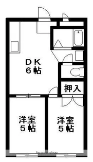 ニライカナイ【107号室】の間取り