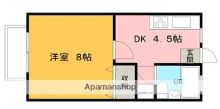 バンジャハウス【107号室】の間取り
