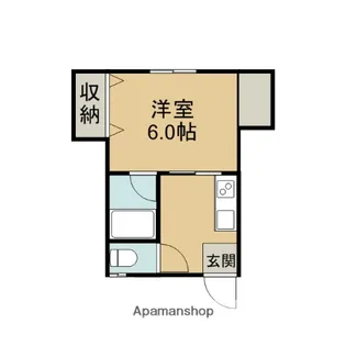 シルクコーポ【1階】の間取り