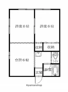 レジデンス・ジョイ【101号室】の間取り