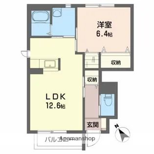 アネックス【1階】の間取り