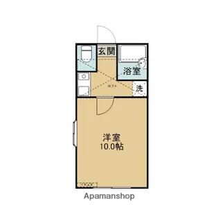 パインコート【102号室】の間取り