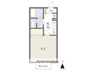 グランドール外旭川A棟【2階】の間取り