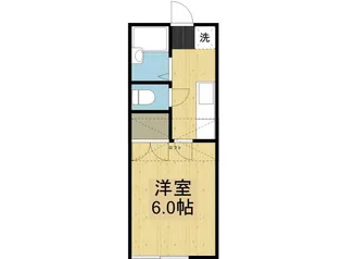 メゾンピアネス【109号室】の間取り