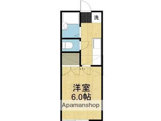 メゾンピアネス【205号室】の間取り