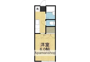 メゾンピアネス【210号室】の間取り