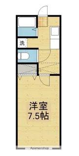 アヴニーる【101号室】の間取り