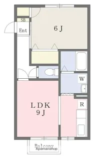 セジュールエスト【2階】の間取り