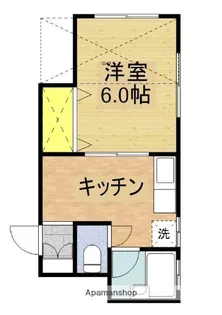 アイランド八橋【C号室】の間取り