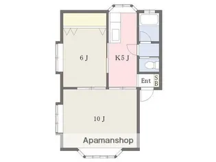 サンハイツ佐藤【1階】の間取り