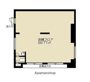 シェラトン開和町【103号室】の間取り