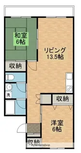 グリーンマンションⅡ【209号室】の間取り