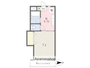 セントグレース【2階】の間取り