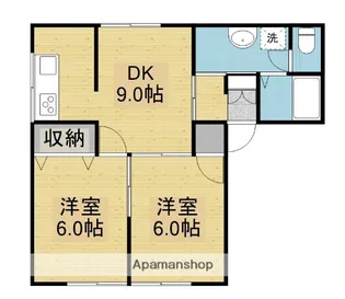 メゾンドール泉【101号室】の間取り
