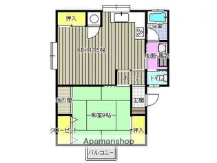 エスポワール77【201号室】の間取り