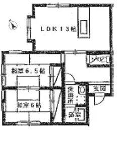 ビューラー・一ツ森【2階】の間取り