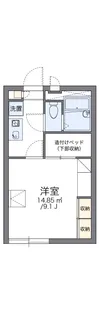 レオパレスパストラーレ【205号室】の間取り