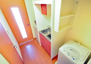 レオパレス飯島【203号室】の玄関