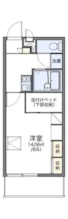 レオパレス陽陽【308号室】の間取り