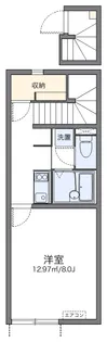 レオネクストグリュック【202号室】の間取り