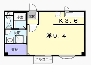 ブレスイングビレッジ【1階】の間取り
