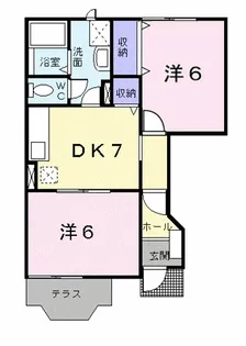サンパティ2【1階】の間取り