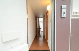 レオパレスピアチェーレ桜【206号室】の玄関