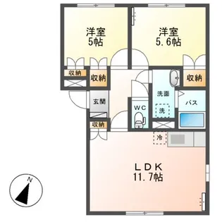 APAーNET青柳町【202号室】の間取り