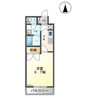 ANNEX・L【203号室】の間取り