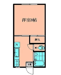 サンベルデ親和5【101号室】の間取り