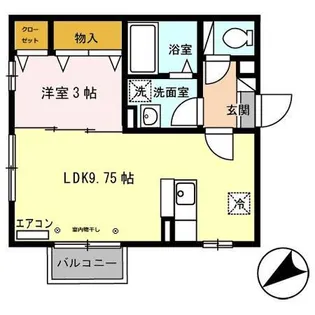 シャネルコート【2階】の間取り